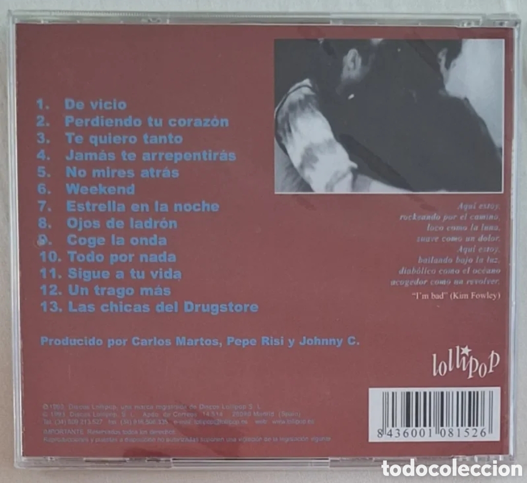 CDs de m&uacute;sica: CD Burning - No Mires Atr&aacute;s - Foto 2