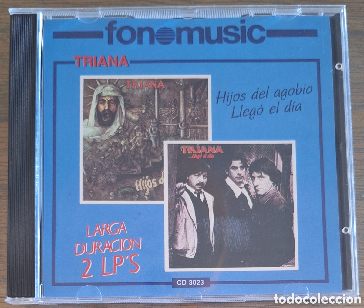 CDs de m&uacute;sica: Triana - Hijos Del Agobio + Lleg&oacute; El D&iacute;a CD