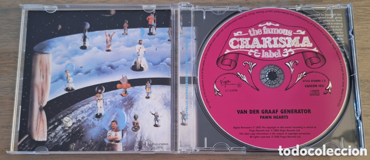 CDs de m&uacute;sica: Van Der Graaf Generator - Pawn Hearts CD - Foto 3