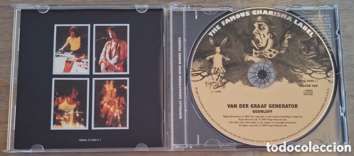 CDs de m&uacute;sica: Van Der Graaf Generator - Godbluff CD - Foto 3