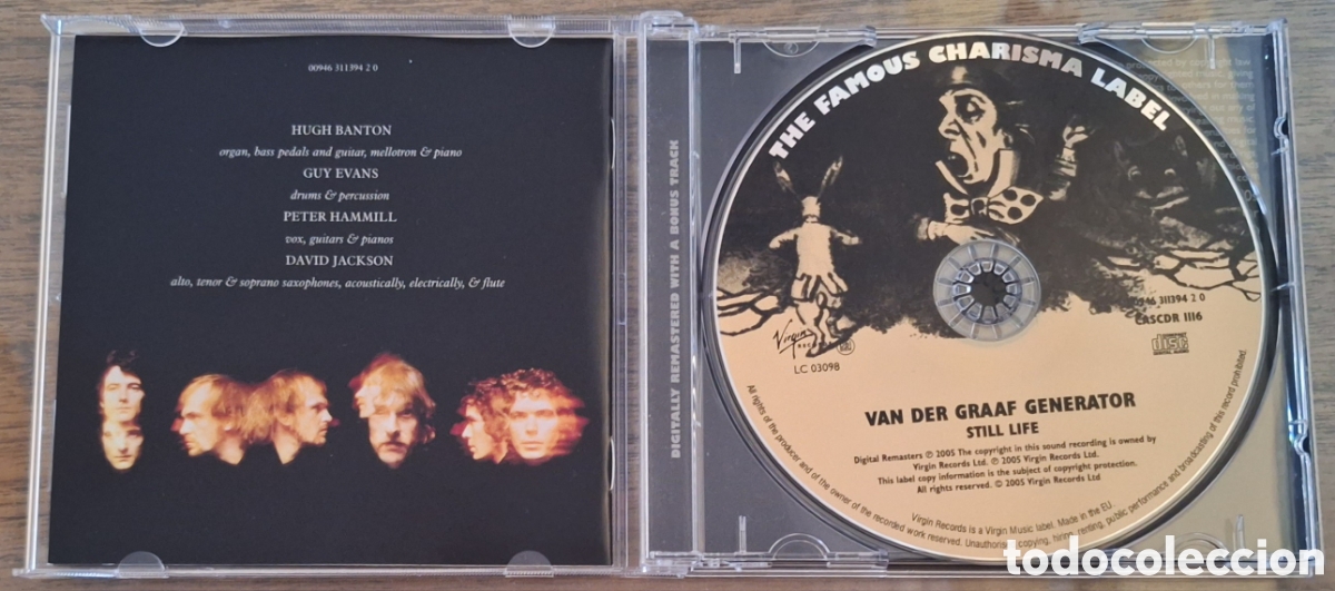 CDs de m&uacute;sica: Van Der Graaf Generator - Still Life CD - Foto 3