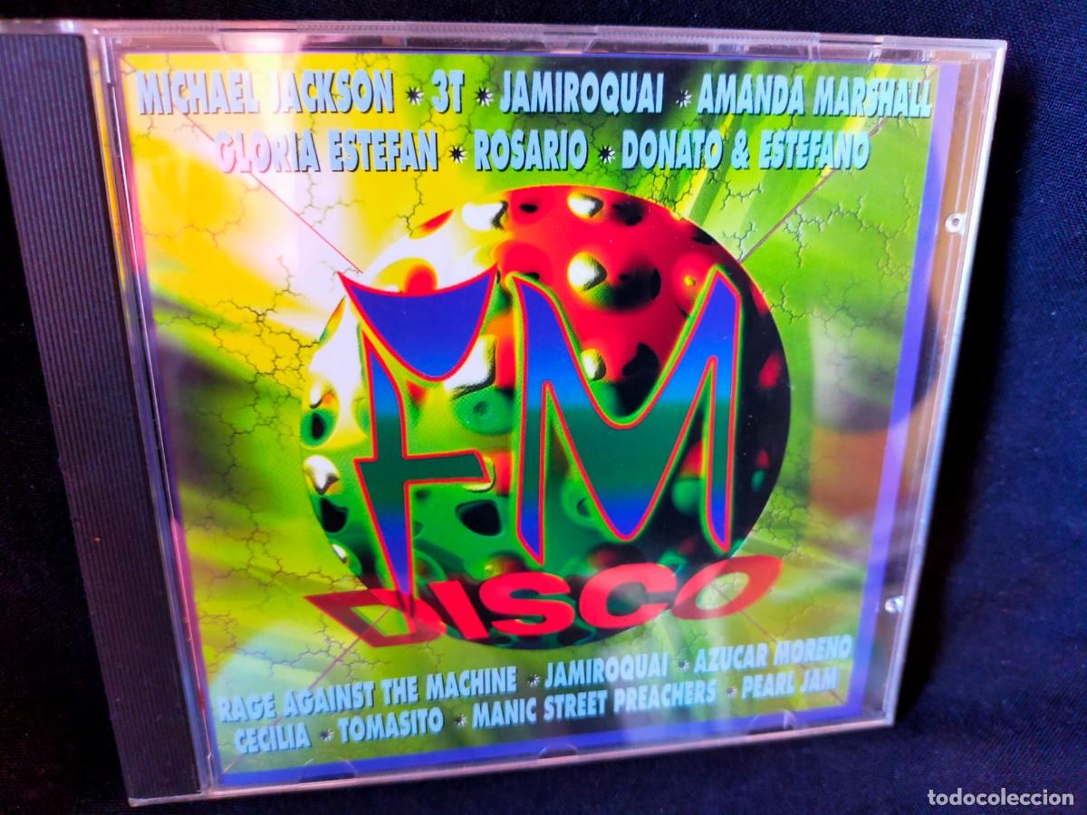 CDs de m&uacute;sica: FM DISCO. 1996 EPIC. 17 TEMAZOS. DISCO PROMOCIONAL. PROHIBIDA SU VENTA.