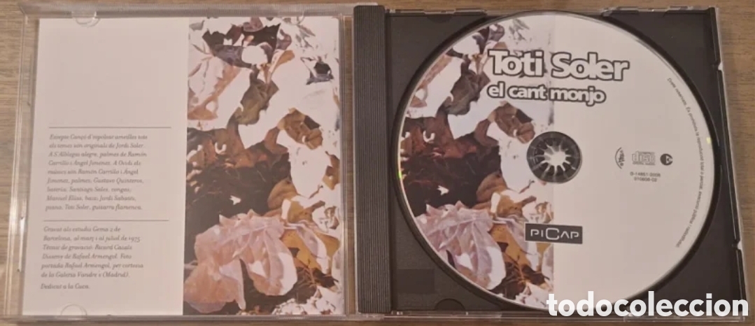 CDs de m&uacute;sica: Toti Soler - El Cant Monjo CD - Foto 3
