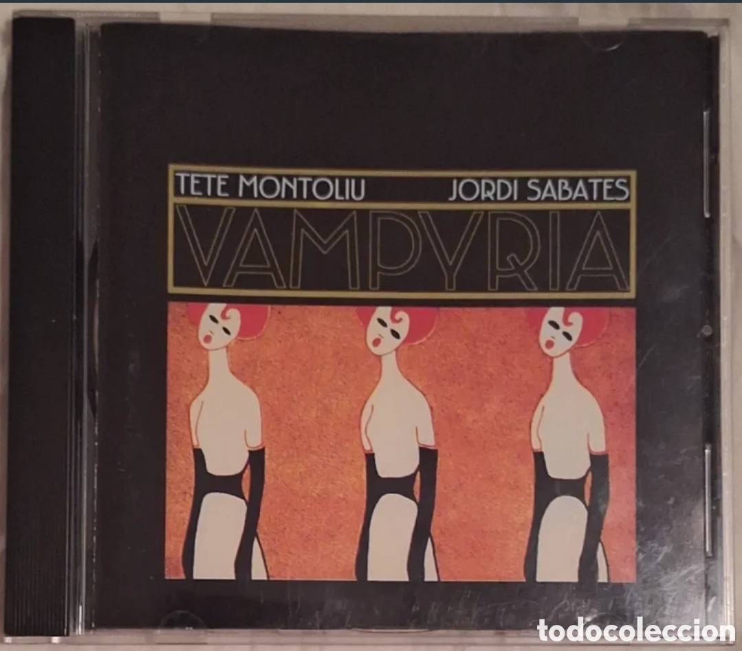 CDs de m&uacute;sica: Tete Montoliu & Jordi Sabat&eacute;s - Vampyria CD Jazz