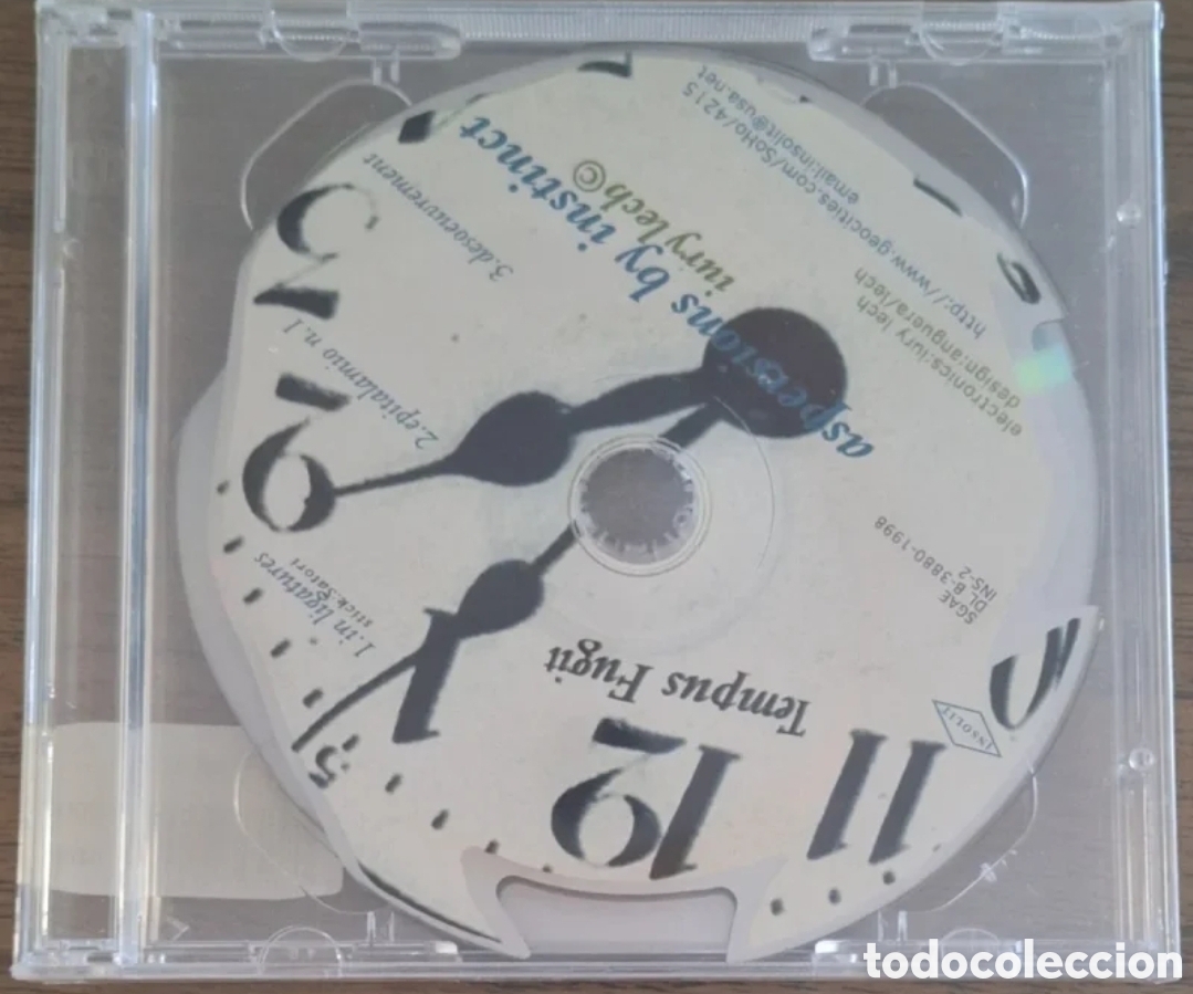 CDs de m&uacute;sica: Iury Lech - Aspersions By Instinct 2CD - Foto 2