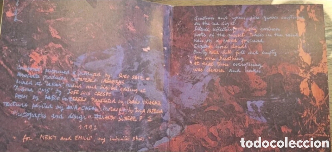 CDs de m&uacute;sica: Suso S&aacute;iz - Hypnotics CD Ambient 1992 - Foto 2