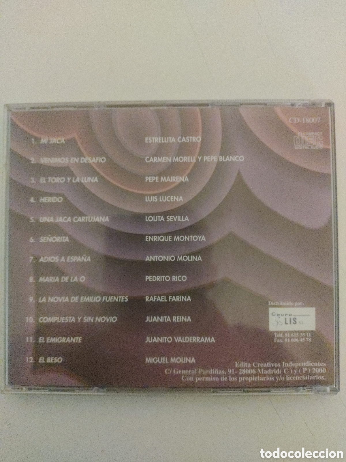 CDs de m&uacute;sica: CD La Copla Espa&ntilde;ola - Foto 2