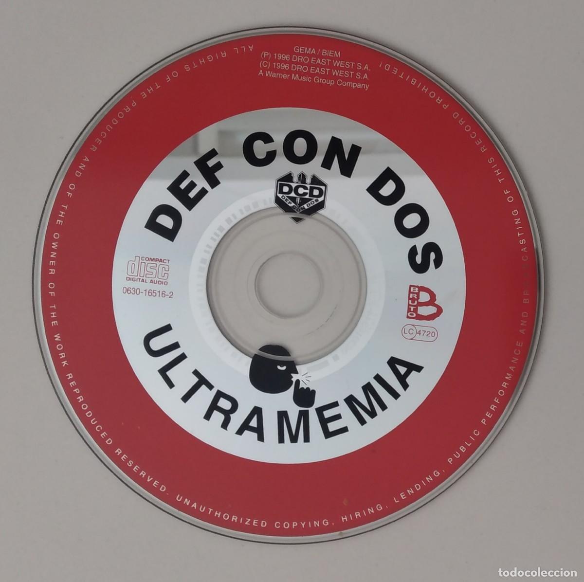 CDs de m&uacute;sica: CD: Def Con Dos - Ultramenia