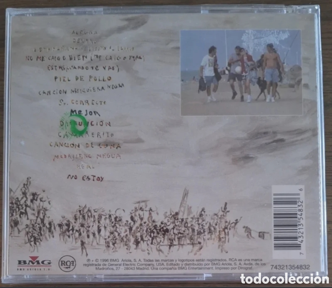 CDs de m&uacute;sica: Los Enemigos - Gas CD - Foto 2