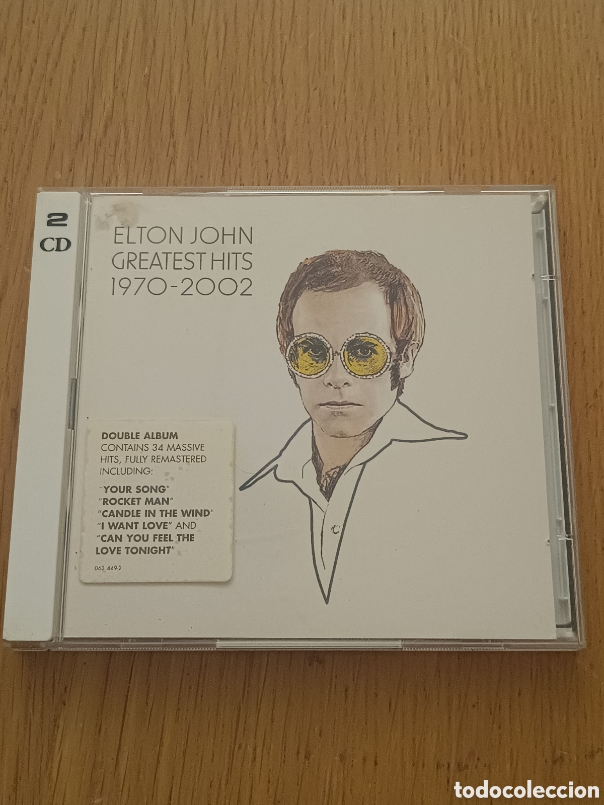 CDs de m&uacute;sica: Elton John (2 CDs) Greatest Hits 1970-2002