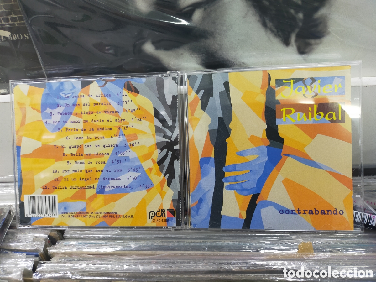 CDs de m&uacute;sica: Javier ruibal CD contrabando 1997
