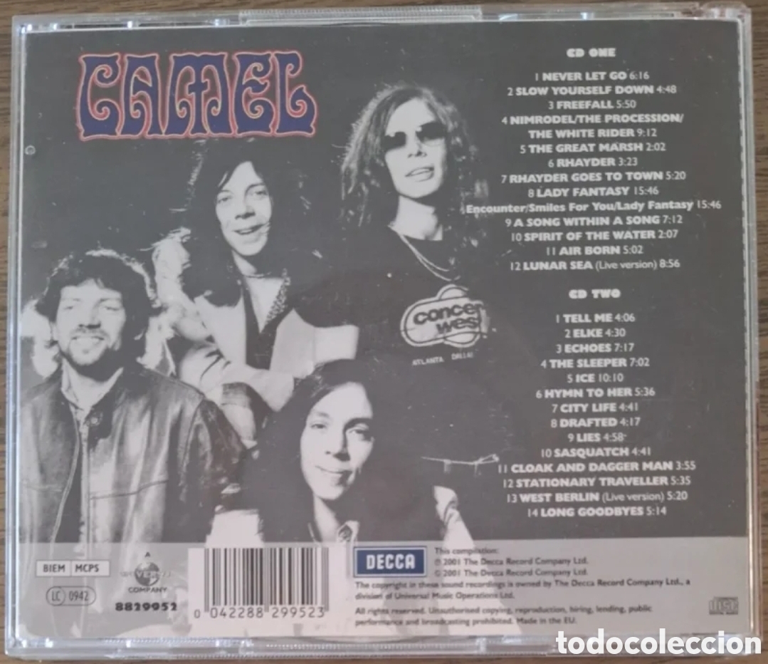 CDs de m&uacute;sica: Camel - Lunar Sea 2CD (1973-1985) - Foto 2