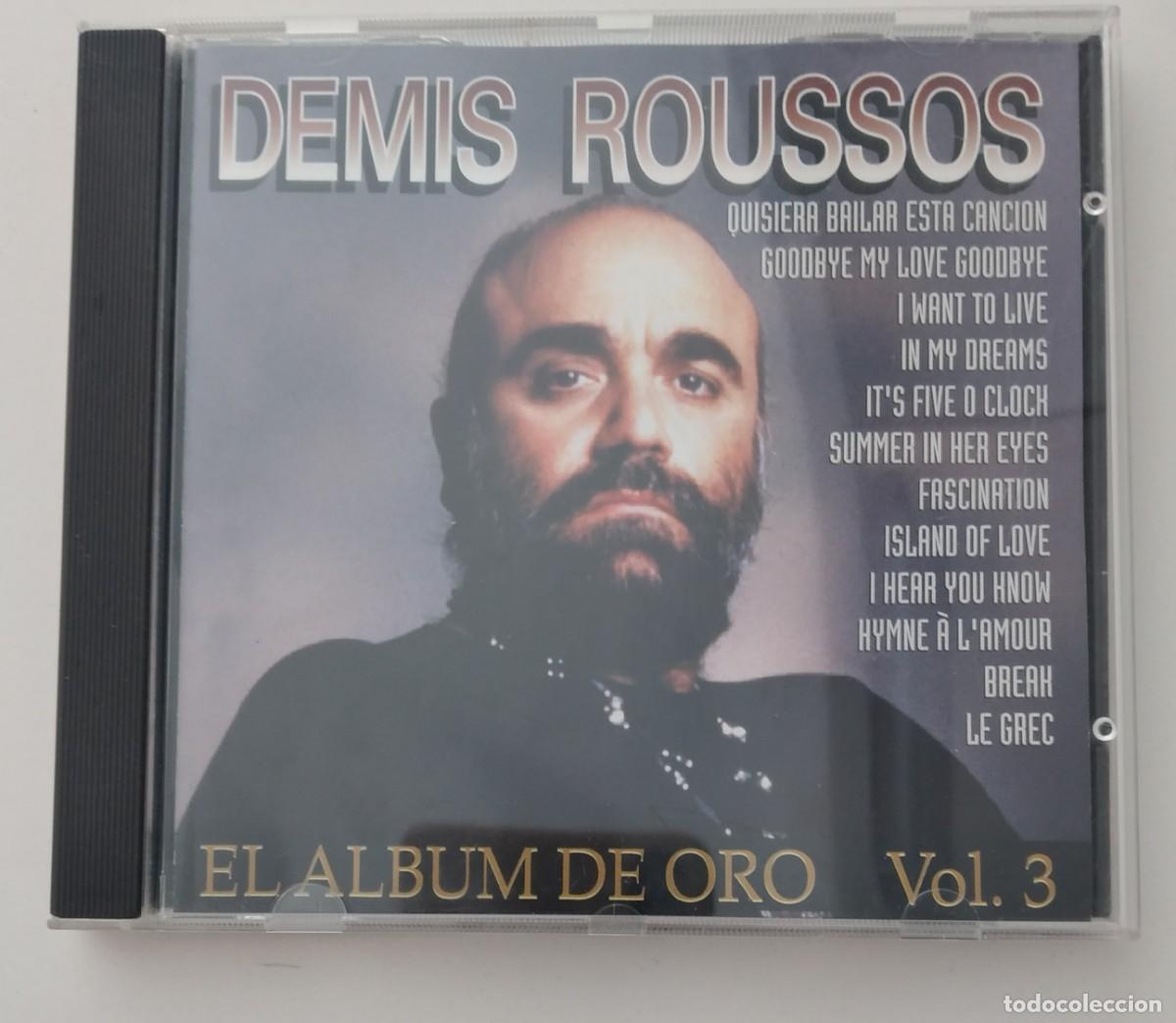 CDs de m&uacute;sica: CD: Demis Roussos -El &aacute;lbum de oro Vol. 3