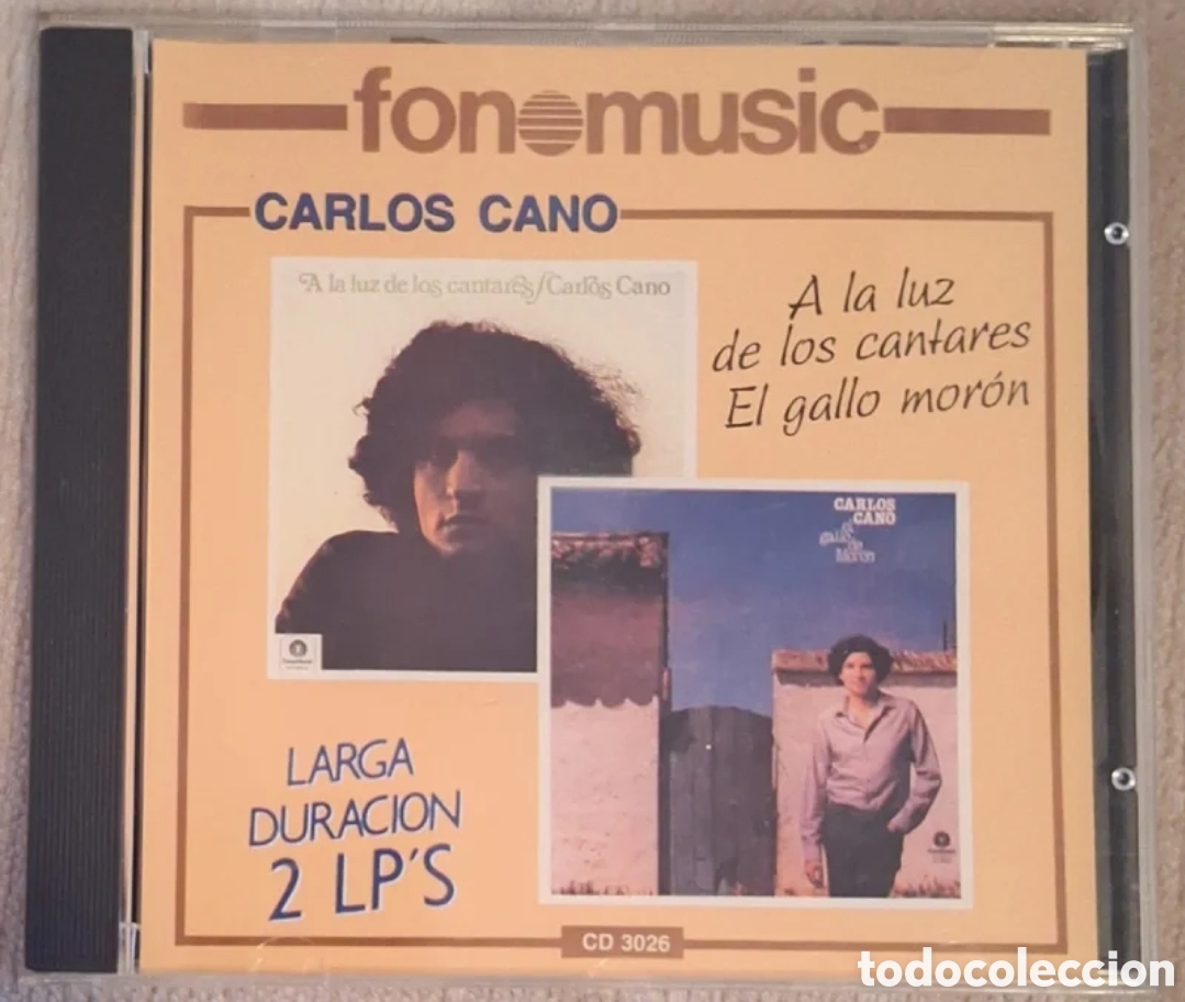 CDs de m&uacute;sica: Carlos Cano - A La Luz De Los Cantares + El Gallo Mor&oacute;n CD
