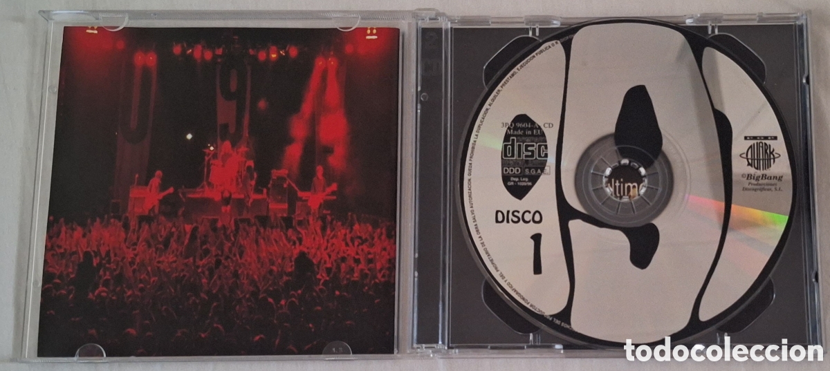 CDs de m&uacute;sica: 091 - &Uacute;ltimo Concierto 1996 2CD - Foto 3