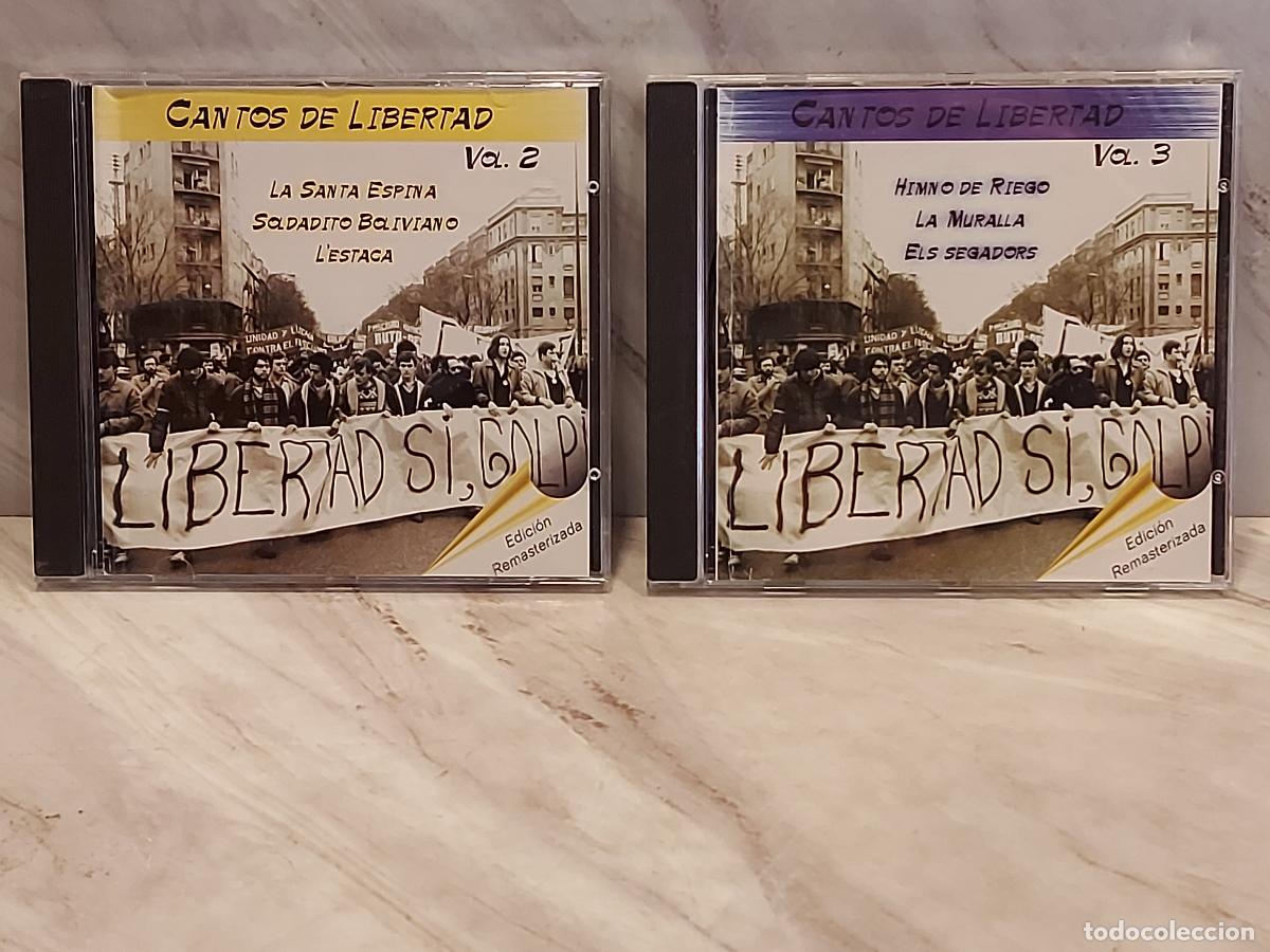 CDs de m&uacute;sica: CANTOS DE LIBERTAD VOL. 2 Y 3 | CORO POPULAR JABAL&Oacute;N | DIAL DISCOS | 2001 | CALIDAD LUJO