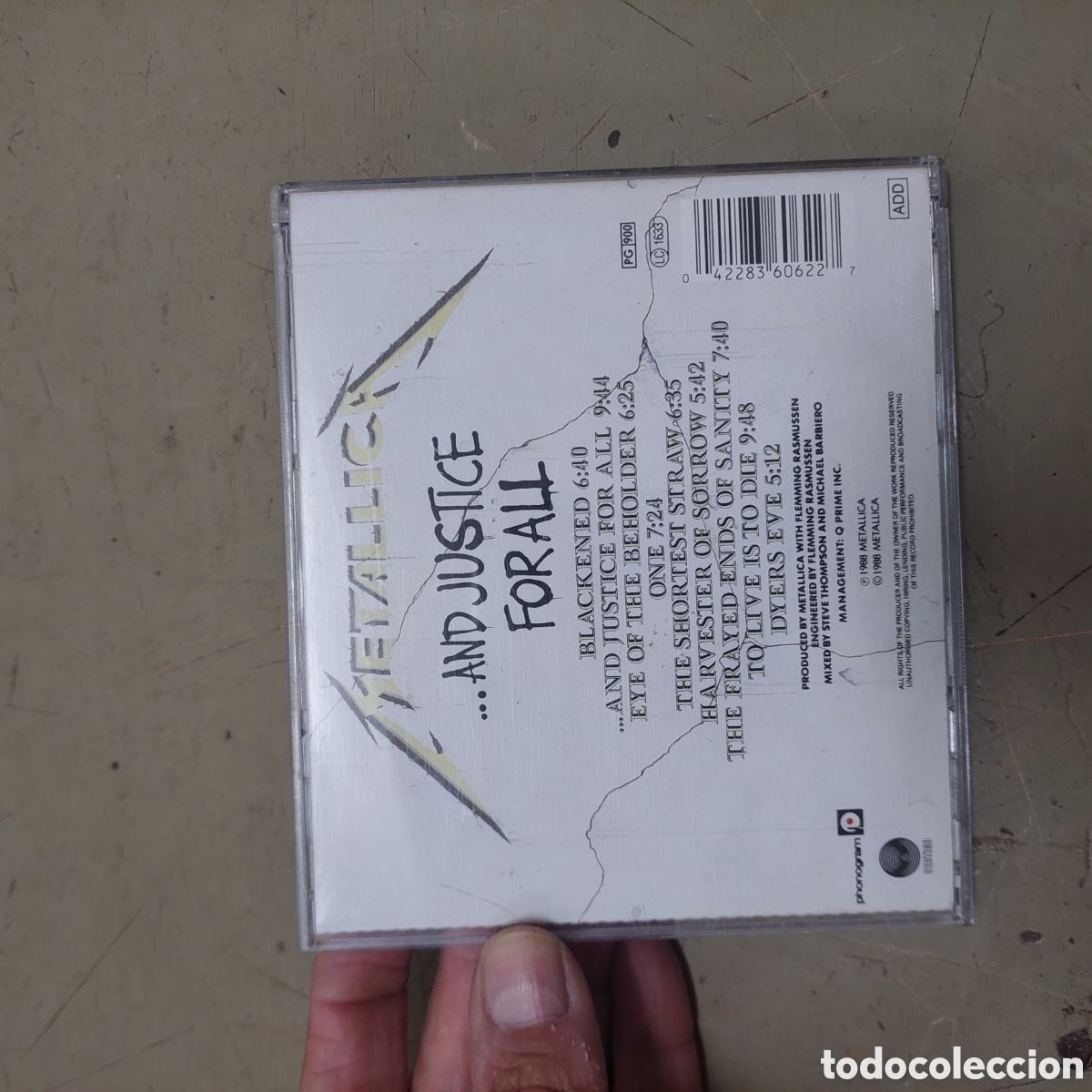 CDs de m&uacute;sica: CD And Justice for All. Metall - Foto 2