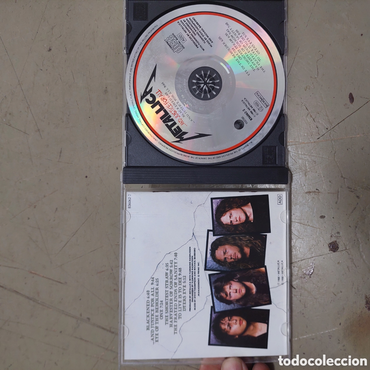 CDs de m&uacute;sica: CD And Justice for All. Metall - Foto 4