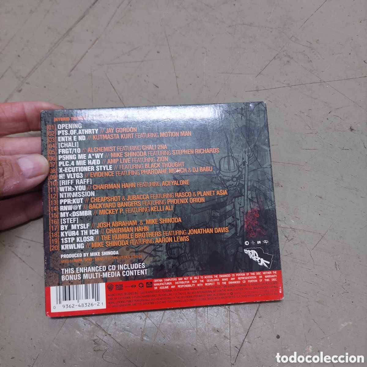 CDs de m&uacute;sica: CD Linkin Park 2002 Reanima - Foto 2