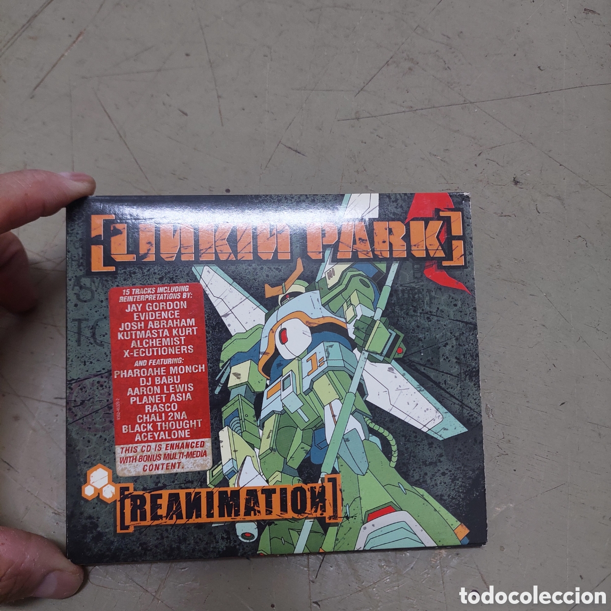 CDs de m&uacute;sica: CD Linkin Park 2002 Reanima