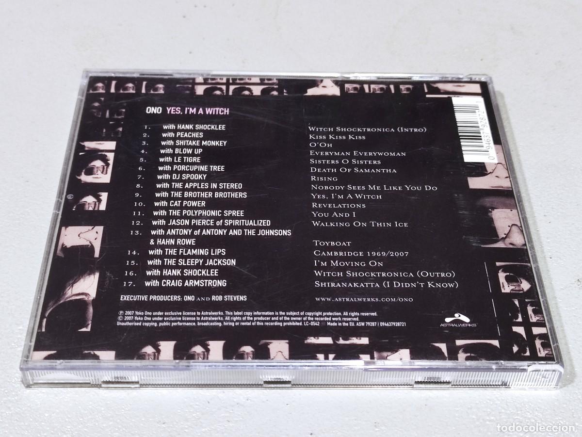 CDs de m&uacute;sica: Cd Yoco Ono Yes Im a Witch - Foto 2