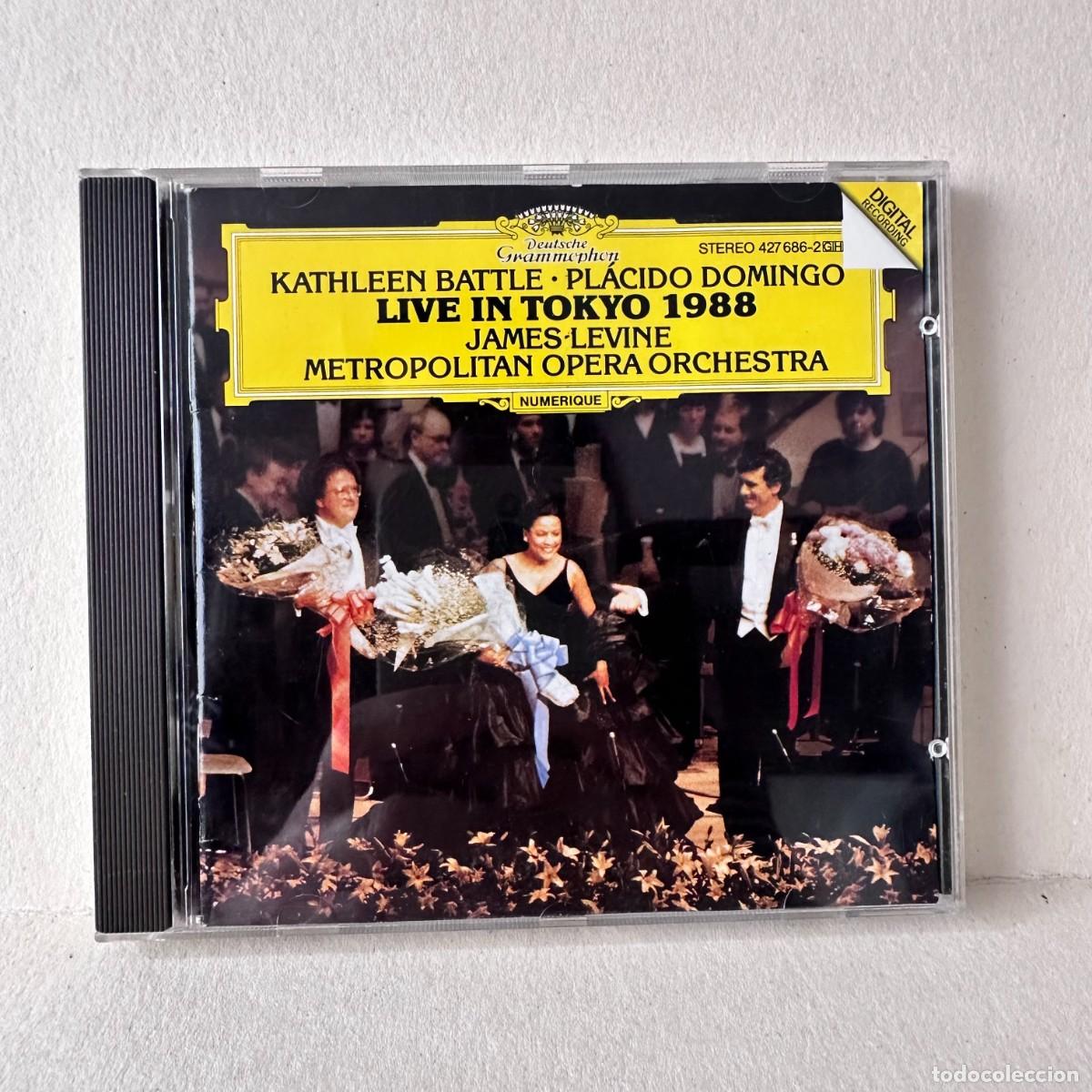 CDs de m&uacute;sica: Pl&aacute;cido Domingo, Kathleen Battle - James Levine - Live In Tokio 1988 (CD)