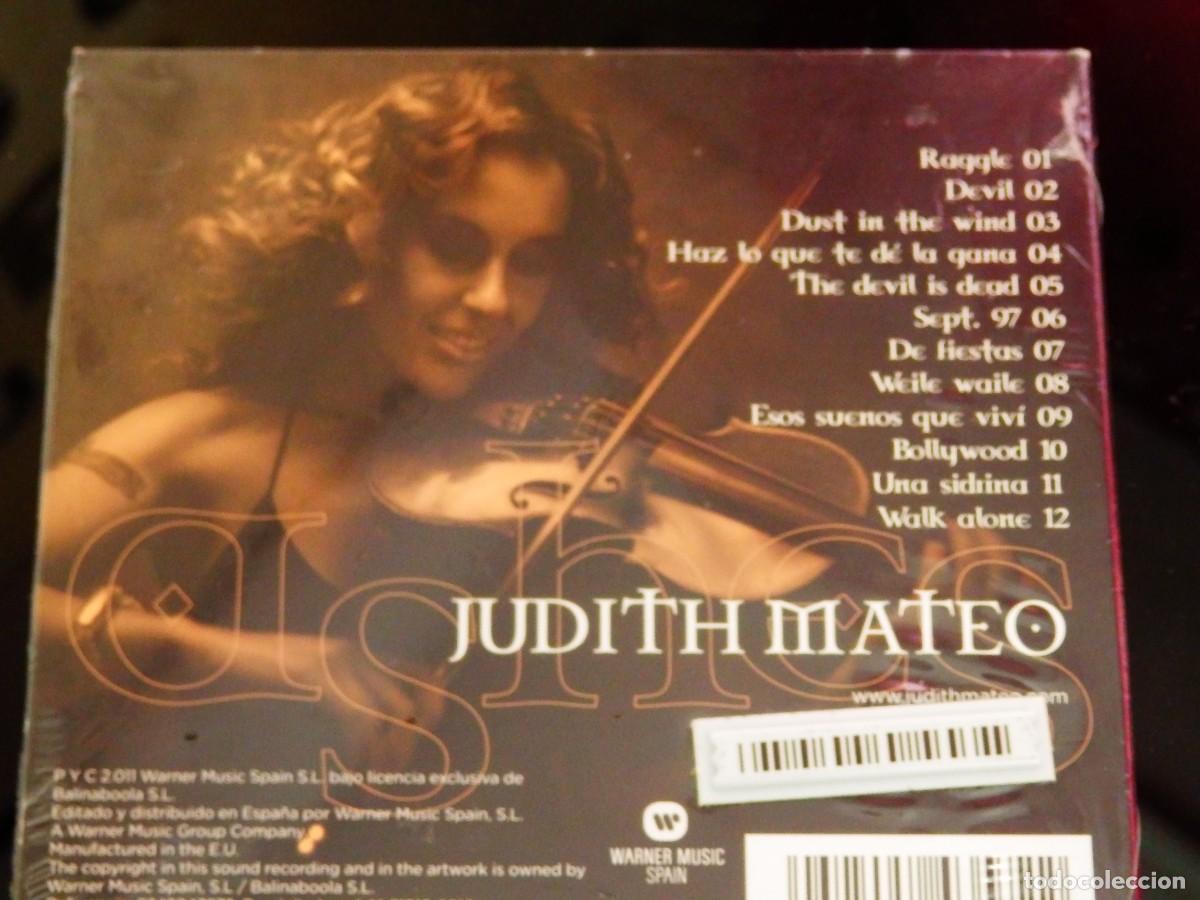 CDs de m&uacute;sica: Judith Mateo * CD * Ashes * Digipack * Muy raro * Precintado! - Foto 2