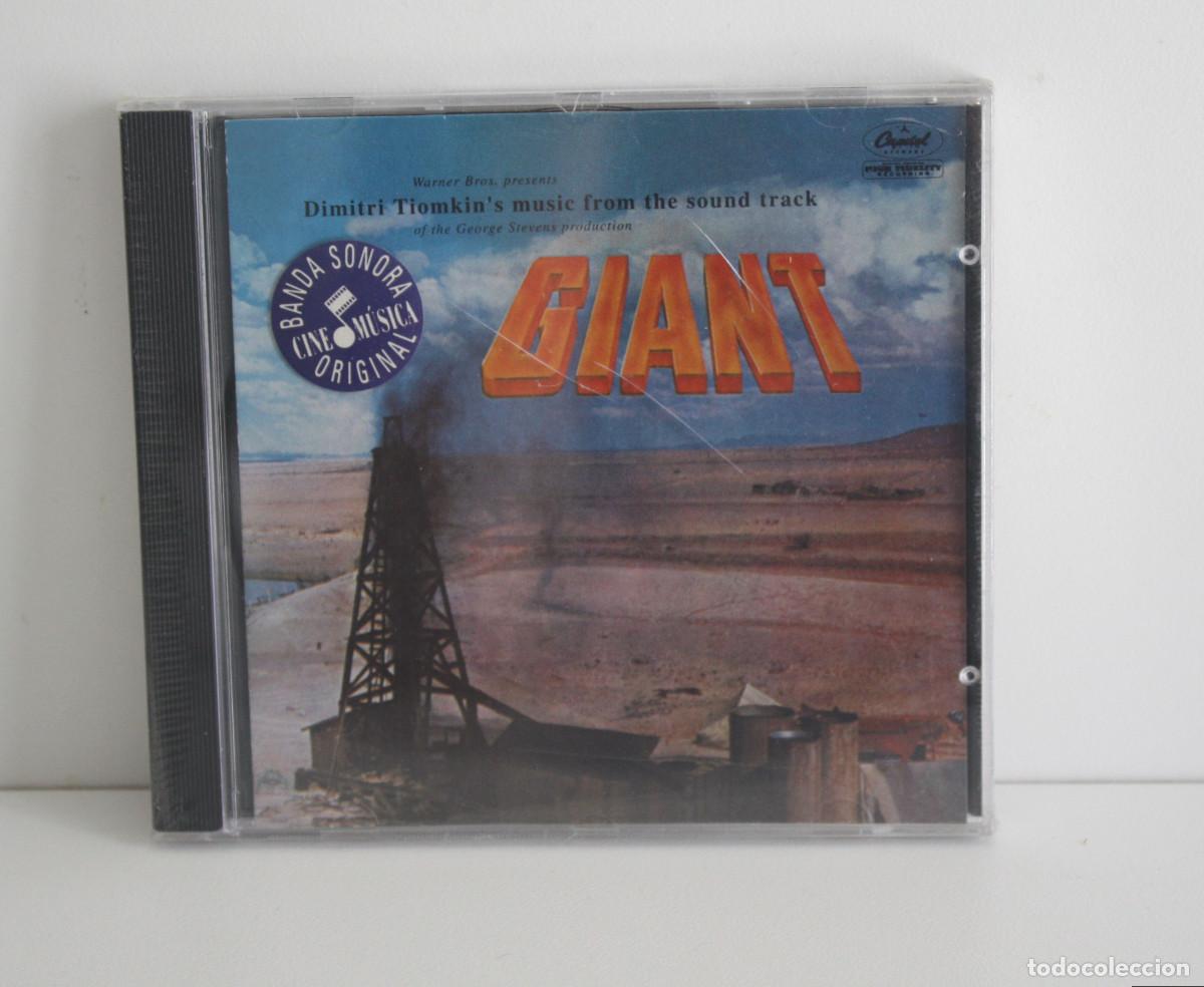 CDs de m&uacute;sica: CD Banda Sonora &rdquo;Gigante&rdquo; &rdquo;Giant&rdquo; Dimitri Tiomkin