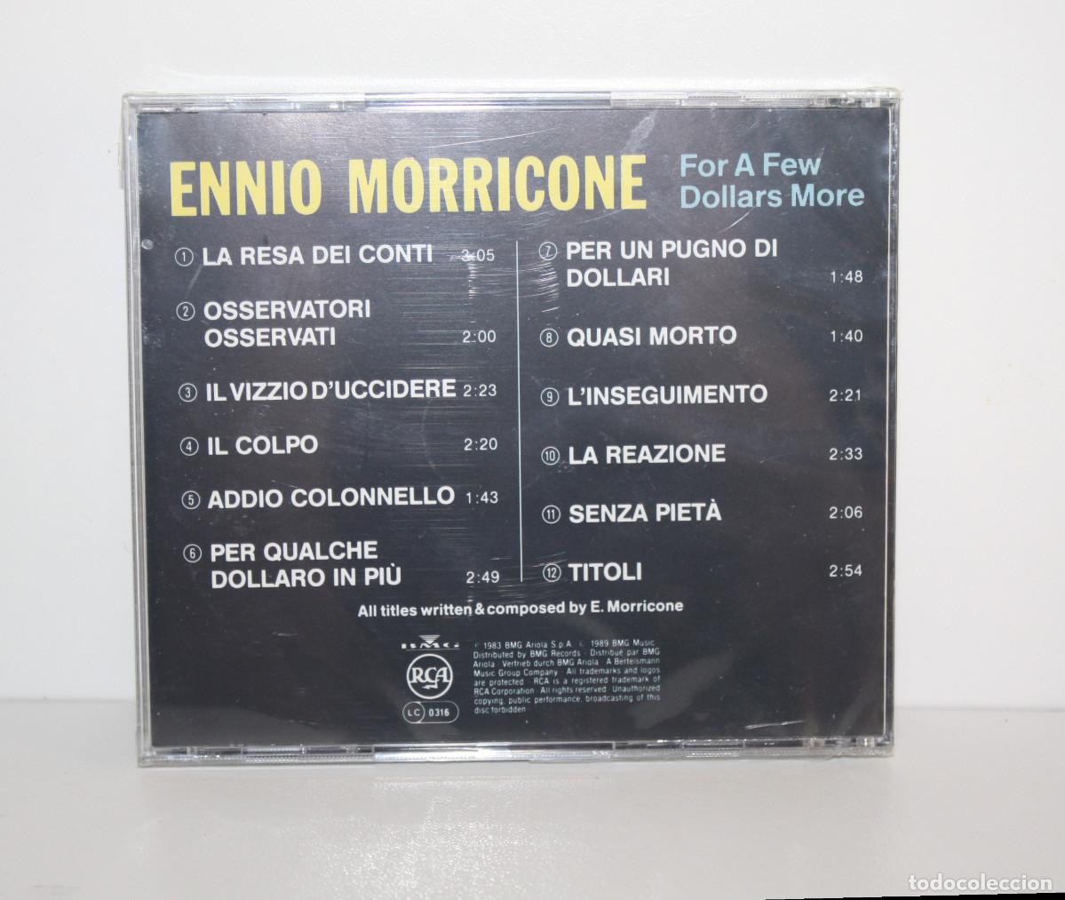 CDs de m&uacute;sica: Ennio Morricone, CD temas del Oeste, nuevo - Foto 2