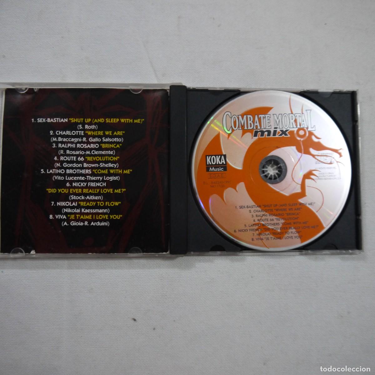 CDs de m&uacute;sica: COMBATE MORTAL MIX - CD 1995 - Foto 2