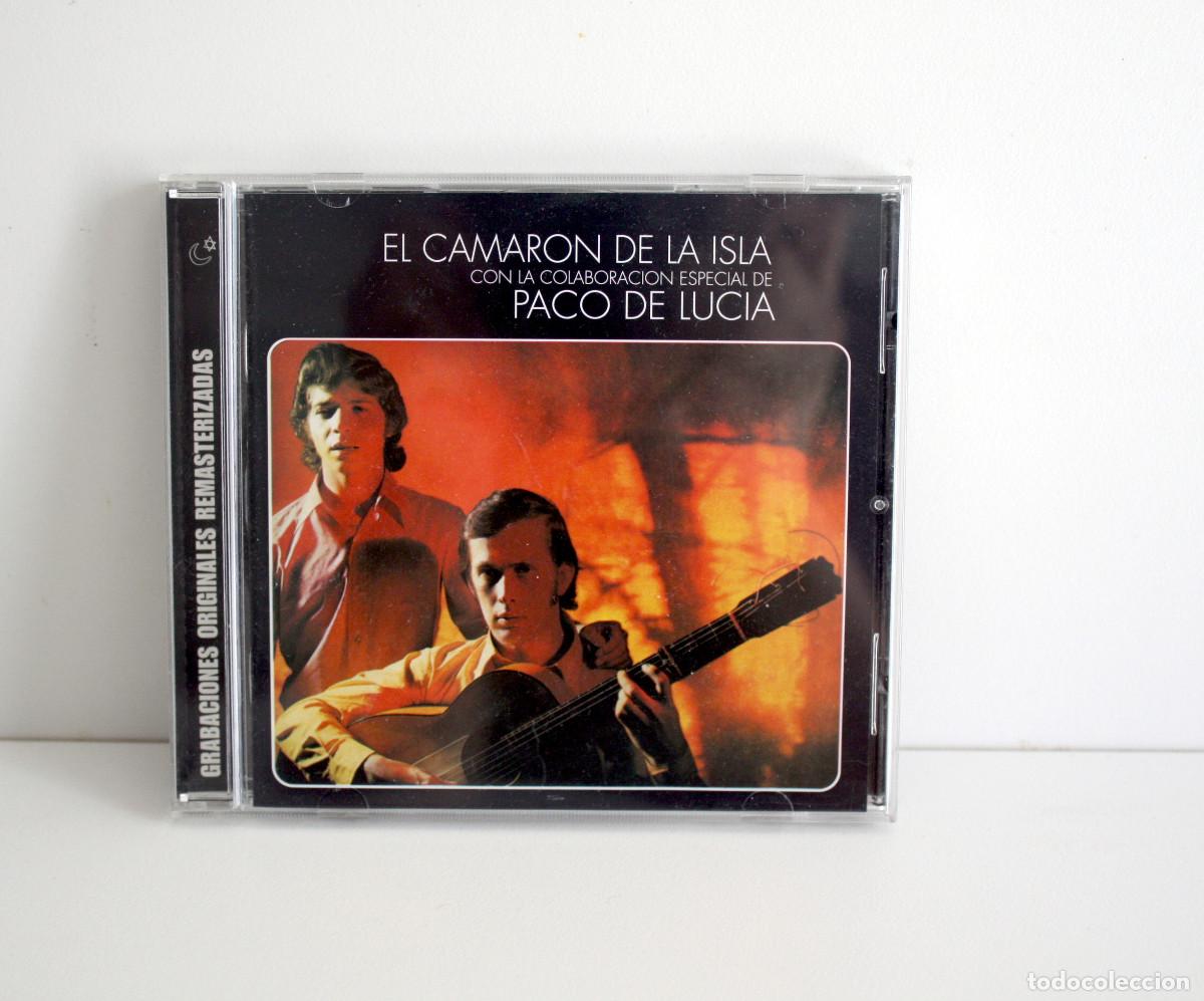CDs de m&uacute;sica: CD primer disco Camar&oacute;n, Con Paco de Luc&iacute;a.