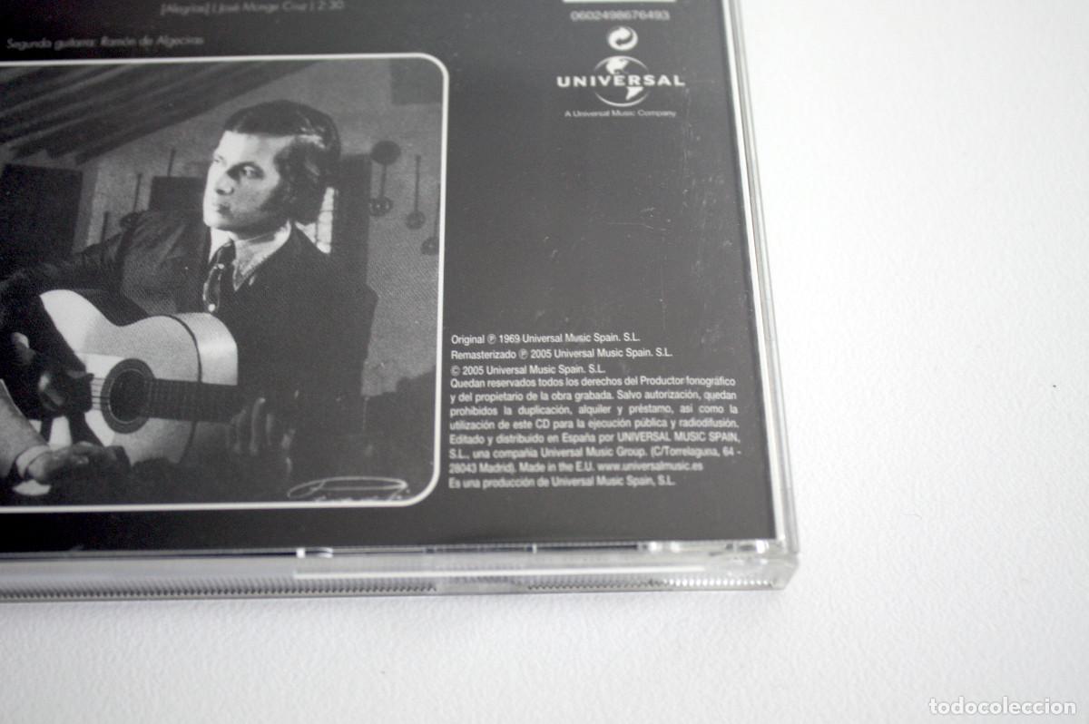 CDs de m&uacute;sica: CD primer disco Camar&oacute;n, Con Paco de Luc&iacute;a. - Foto 3