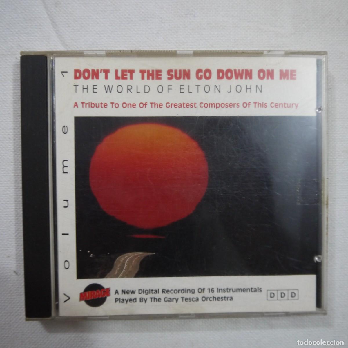 CDs de m&uacute;sica: THE GARY TESCA ORCHESTRA - THE WORLD OF ELTON JOHN - DON'T LET THE SUN GO DOWN ON ME - CD