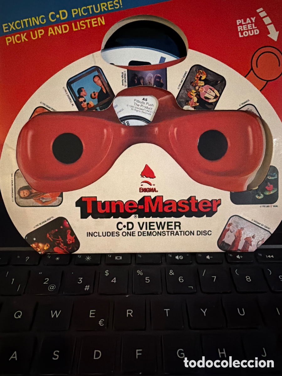 CDs de m&uacute;sica: TUNE MASTER - CD CON CARPETA TROQUELADA SIMULANDO UNOS PRISMATICOS RARO 1990