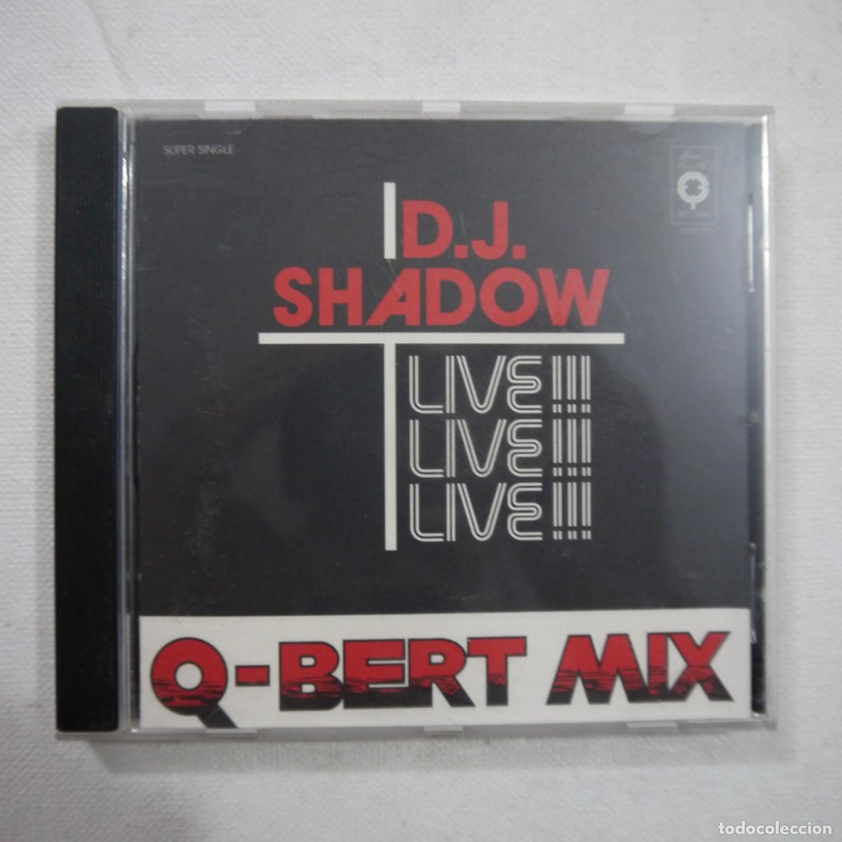 CDs de m&uacute;sica: DJ SHADOW - LIVE LIVE LIVE - Q-BERT MIX - CD 1997