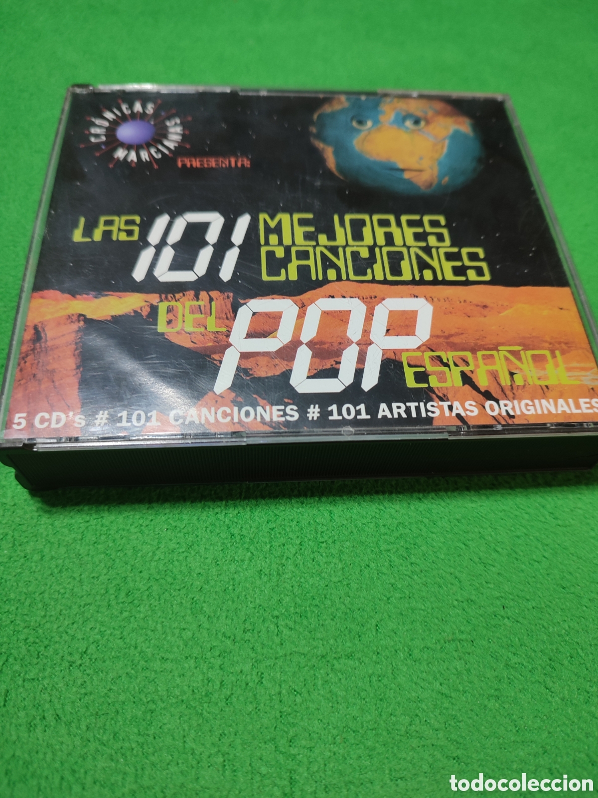 CDs de m&uacute;sica: Las 101 mejores canciones del Pop espa&ntilde;ol - Varios