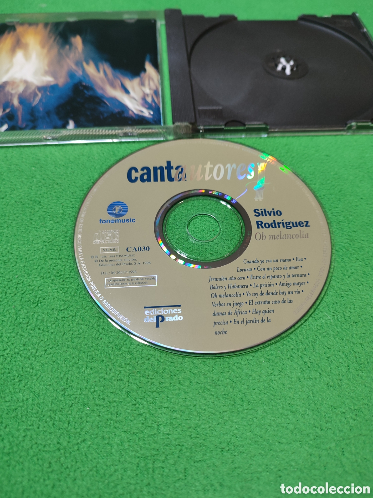 CDs de m&uacute;sica: Silvio Rodr&iacute;guez - Oh melancol&iacute;a 1996 - Foto 2