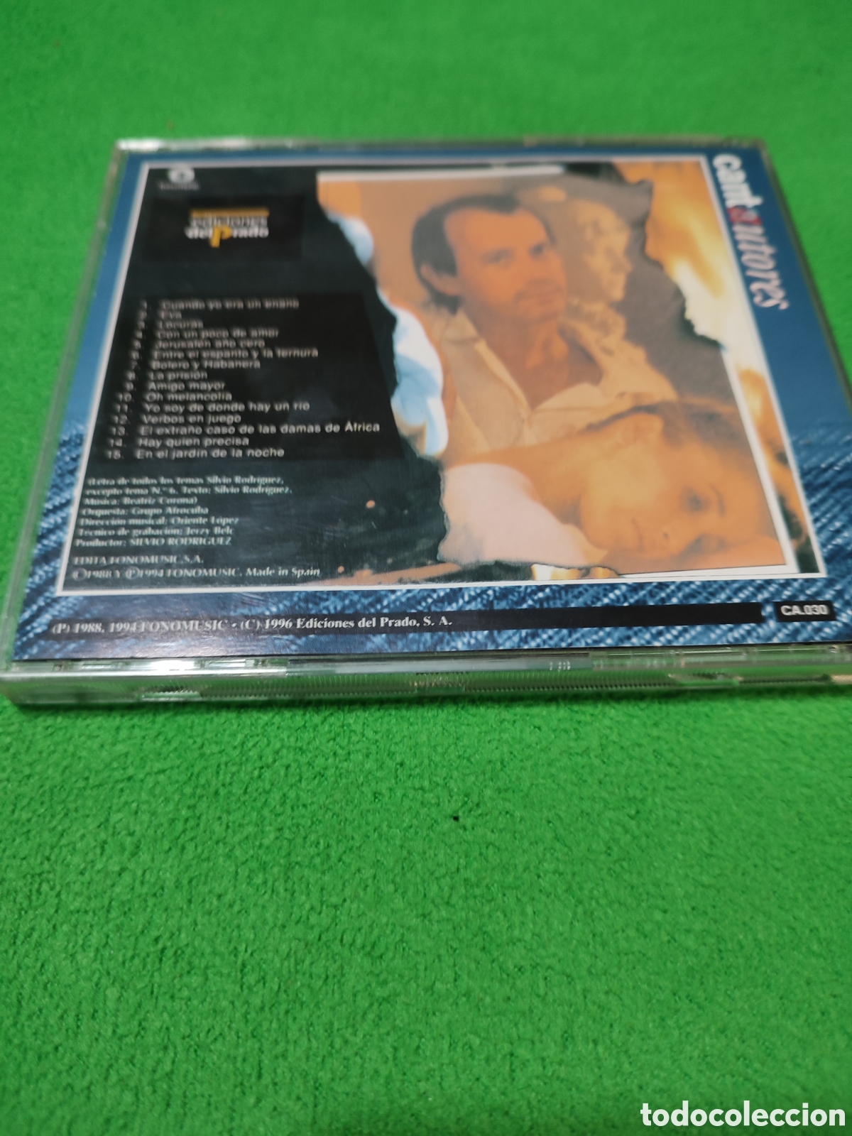 CDs de m&uacute;sica: Silvio Rodr&iacute;guez - Oh melancol&iacute;a 1996 - Foto 3