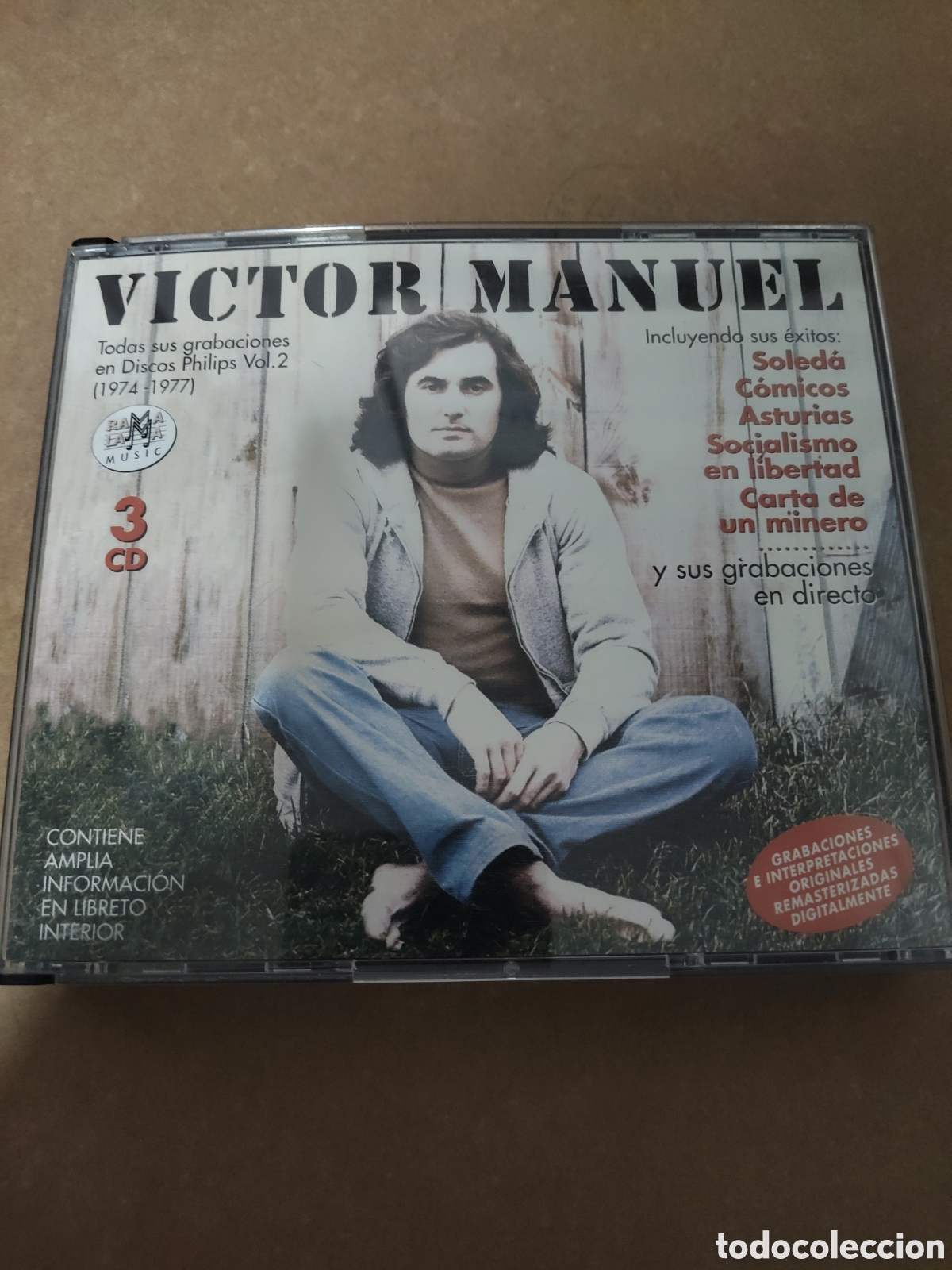 CDs de m&uacute;sica: V&iacute;ctor Manuel. Todas Sus Grabaciones en Philips Vol&uacute;men 2