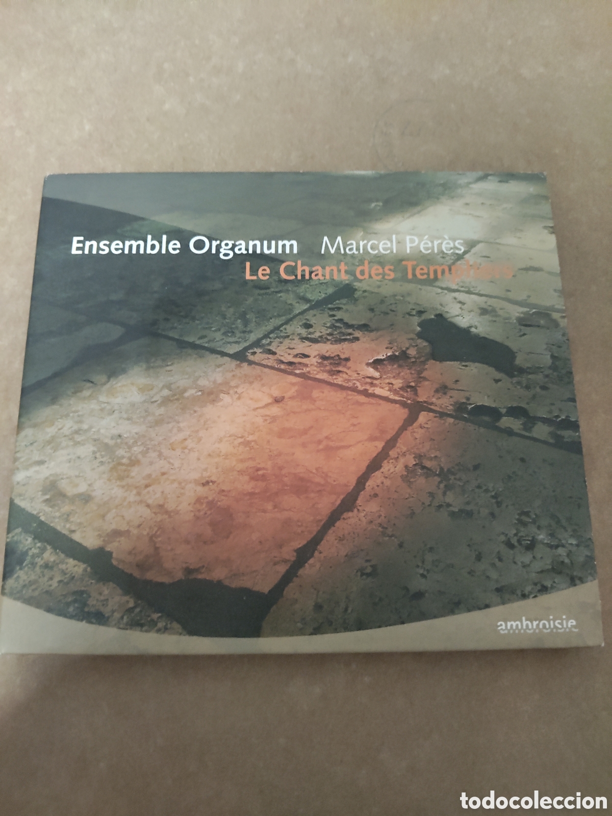 CDs de m&uacute;sica: Le Chant des Templiers, interpretado por el prestigioso Ensemble Organum
