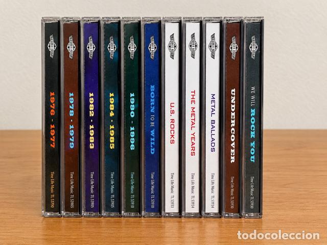 CDs de m&uacute;sica: Colecci&oacute;n 11 Dobles CDs Classic Rock editados por Time Life Music