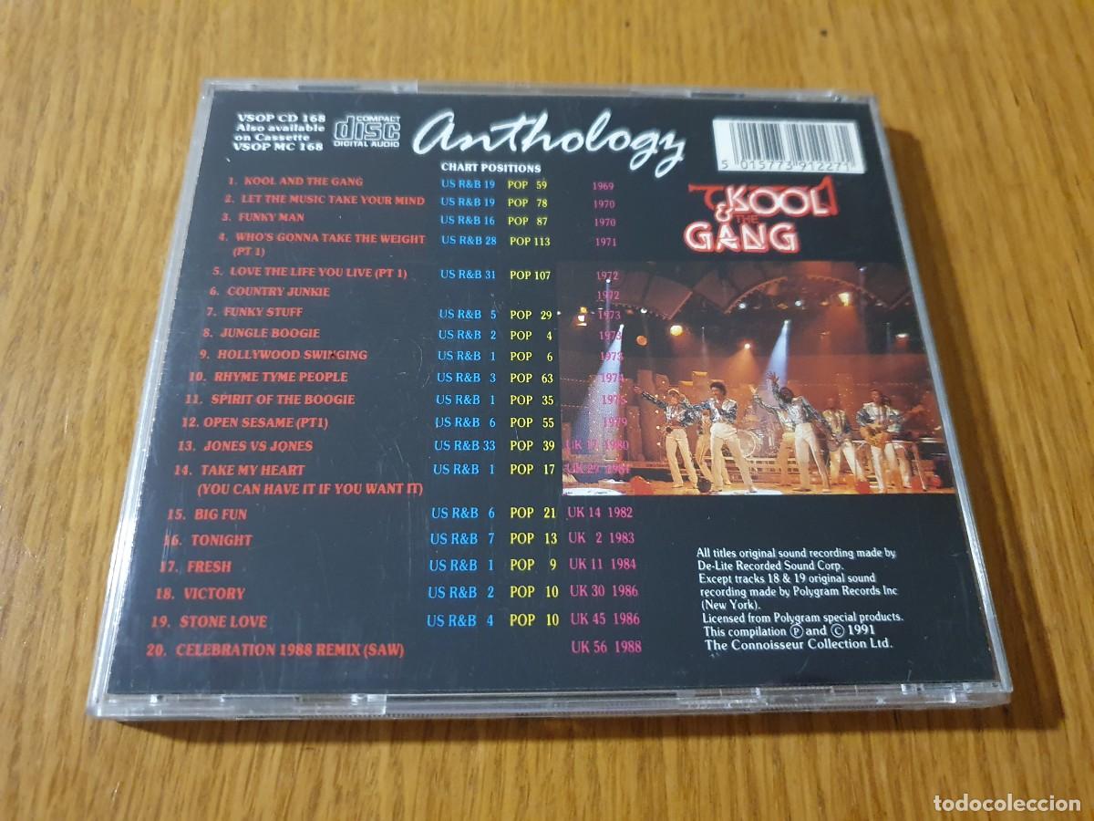 CDs de m&uacute;sica: CD Kool & The Gang&nbsp;&ndash;&nbsp;Anthology - 1991 - Foto 4