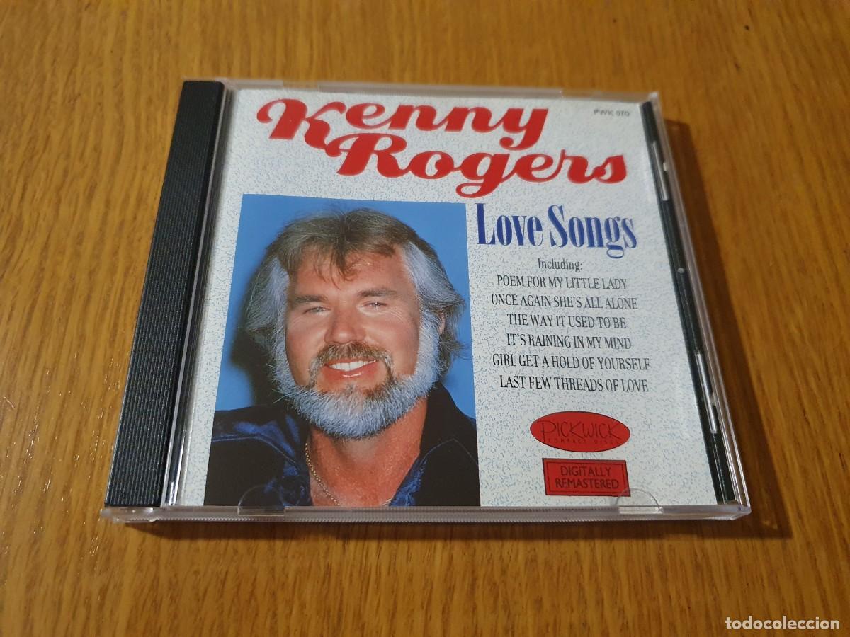 CDs de m&uacute;sica: Cd Kenny Rogers - love songs - 1988
