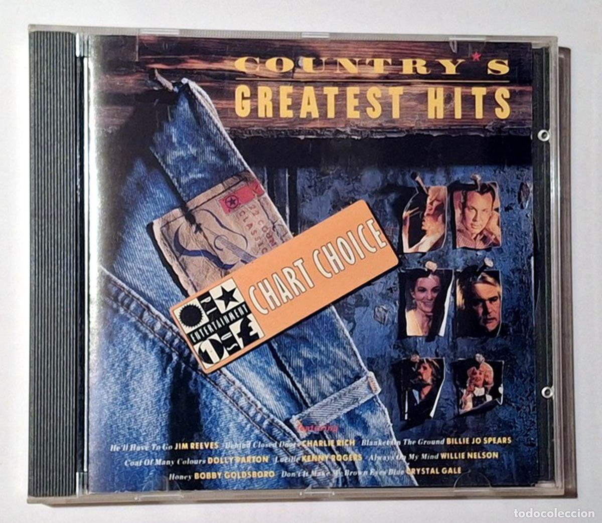 CDs de m&uacute;sica: Country's Greatest Hits - Chart Choice