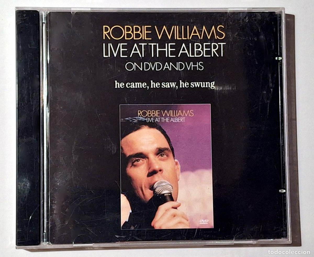 CDs de m&uacute;sica: Robbie Williams - Live at the Albert