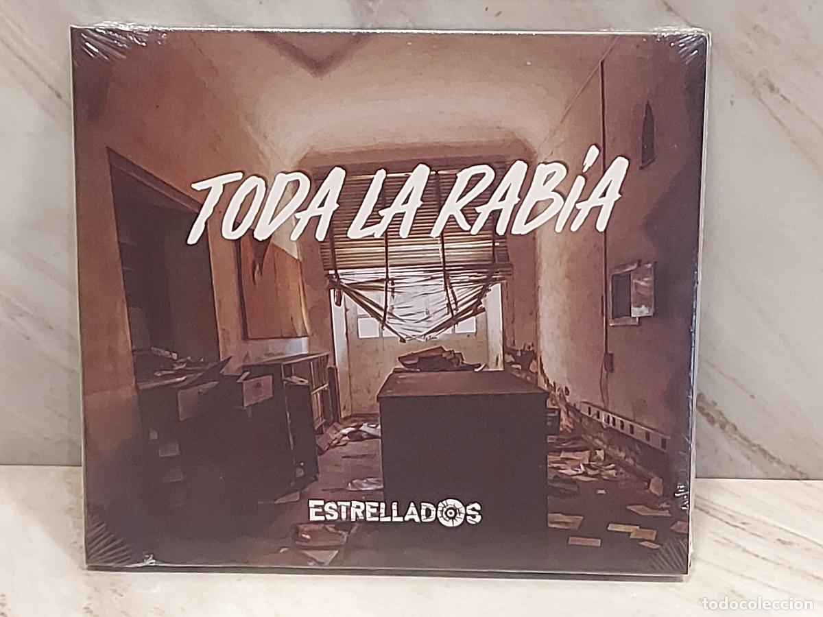 CDs de m&uacute;sica: ESTRELLADOS | TODA LA RABIA | CD DIGIPACK PRECINTADO | ROCK ESPA&Ntilde;OL | 2019