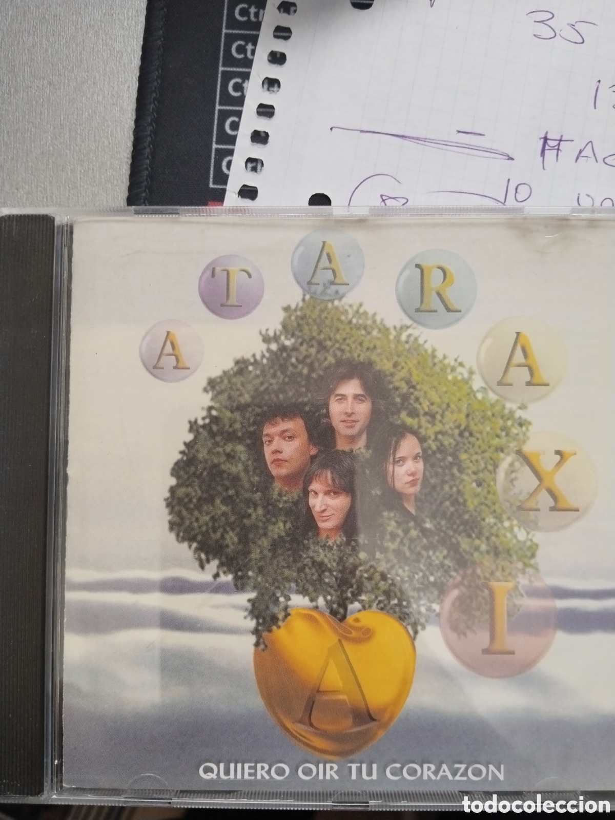 CDs de m&uacute;sica: Ataraxi quiero o&iacute;r tu coraz&oacute;n cede