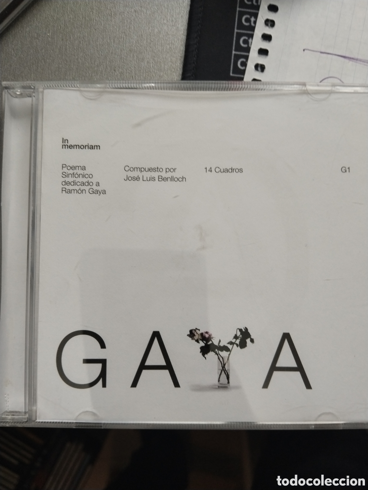 CDs de m&uacute;sica: Ram&oacute;n Gaya y memorian poema sinf&oacute;nico en catorce cuadros