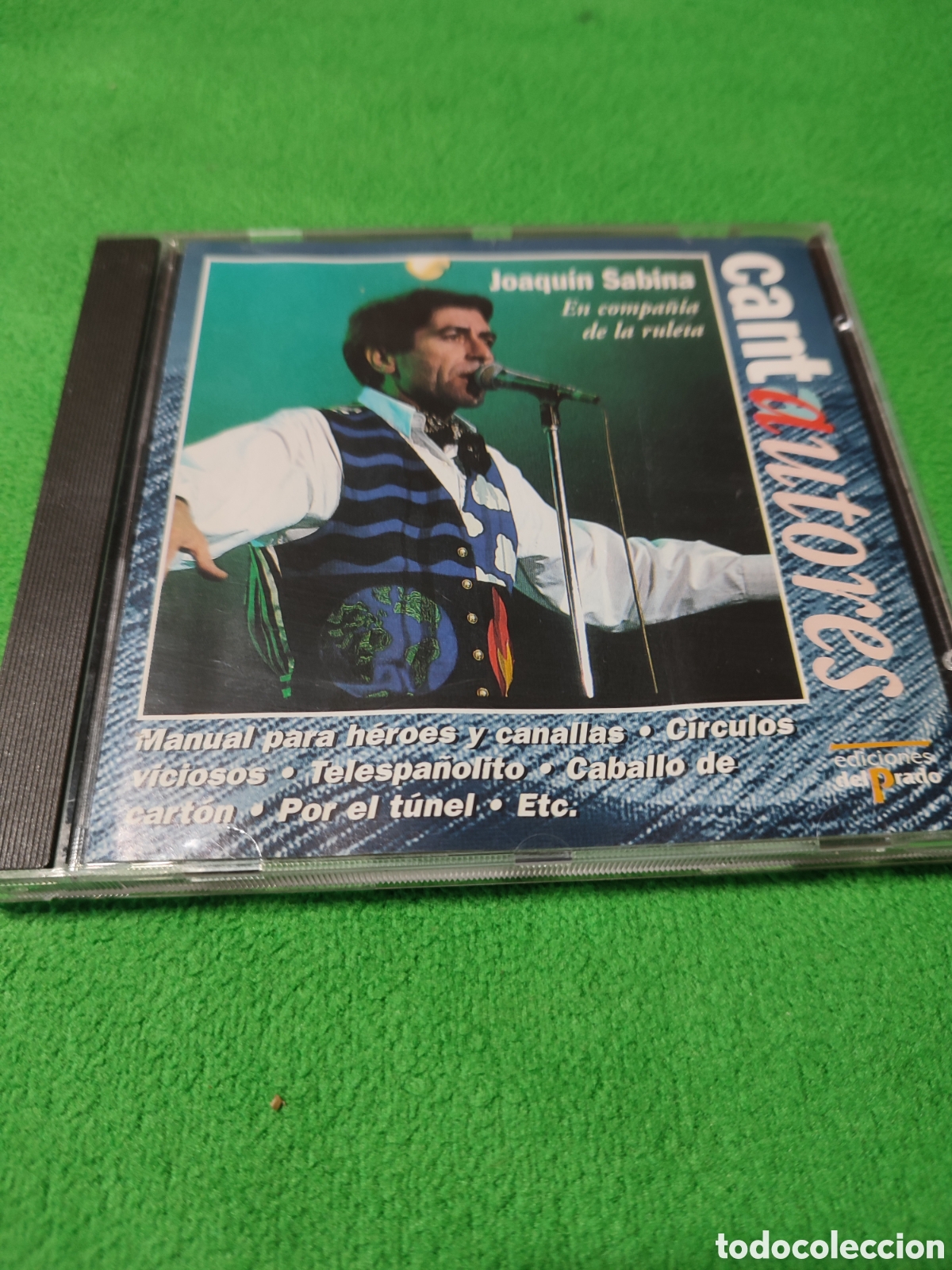 CDs de m&uacute;sica: Joaqu&iacute;n Sabina - En compa&ntilde;&iacute;a de la ruleta