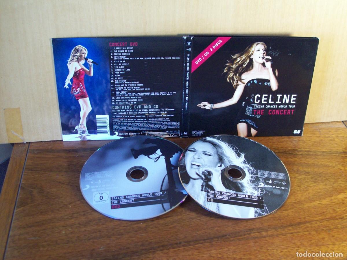 CDs de m&uacute;sica: CELINE DION - TAKING CHANCES WORLD TOUR - THE CONCERT - CD + DVD DIGIPACK